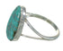 Southwestern Turquoise And Silver Jewelry Ring Size 6-3/4 YX70607
